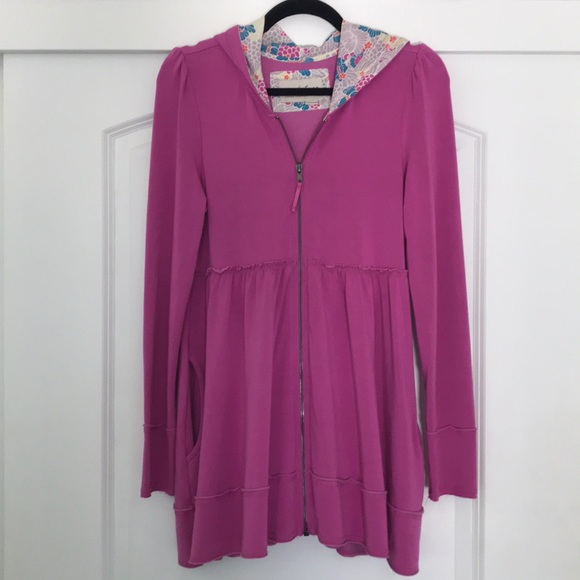 Evy’s Tree Sweaters - Pink Zip Up Hoodie Sweatshirt - Evy’s Tree Sophie